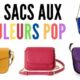 Article de la semaine : le sac aux couleurs pop